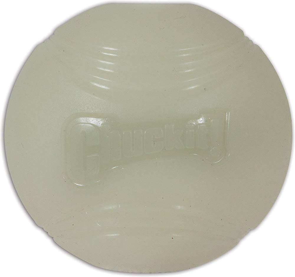 Chuckit - Max Glow Ball Medium - 6 cm - dog toy - 1 piece, Multi