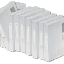 Rexel Ice A4 Plus Document Box Files, 25 mm - Pack of 10