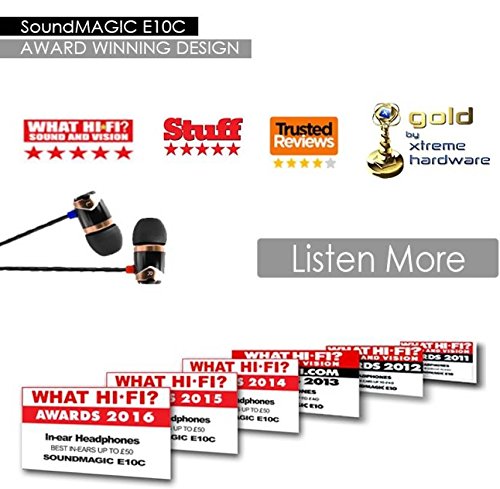 Soundmagic E10C In-Ear Isolating Earphones with Mic, High-Performance Sound, Deep Bass, Noise Isolation, Durable Metal Build - Image 4