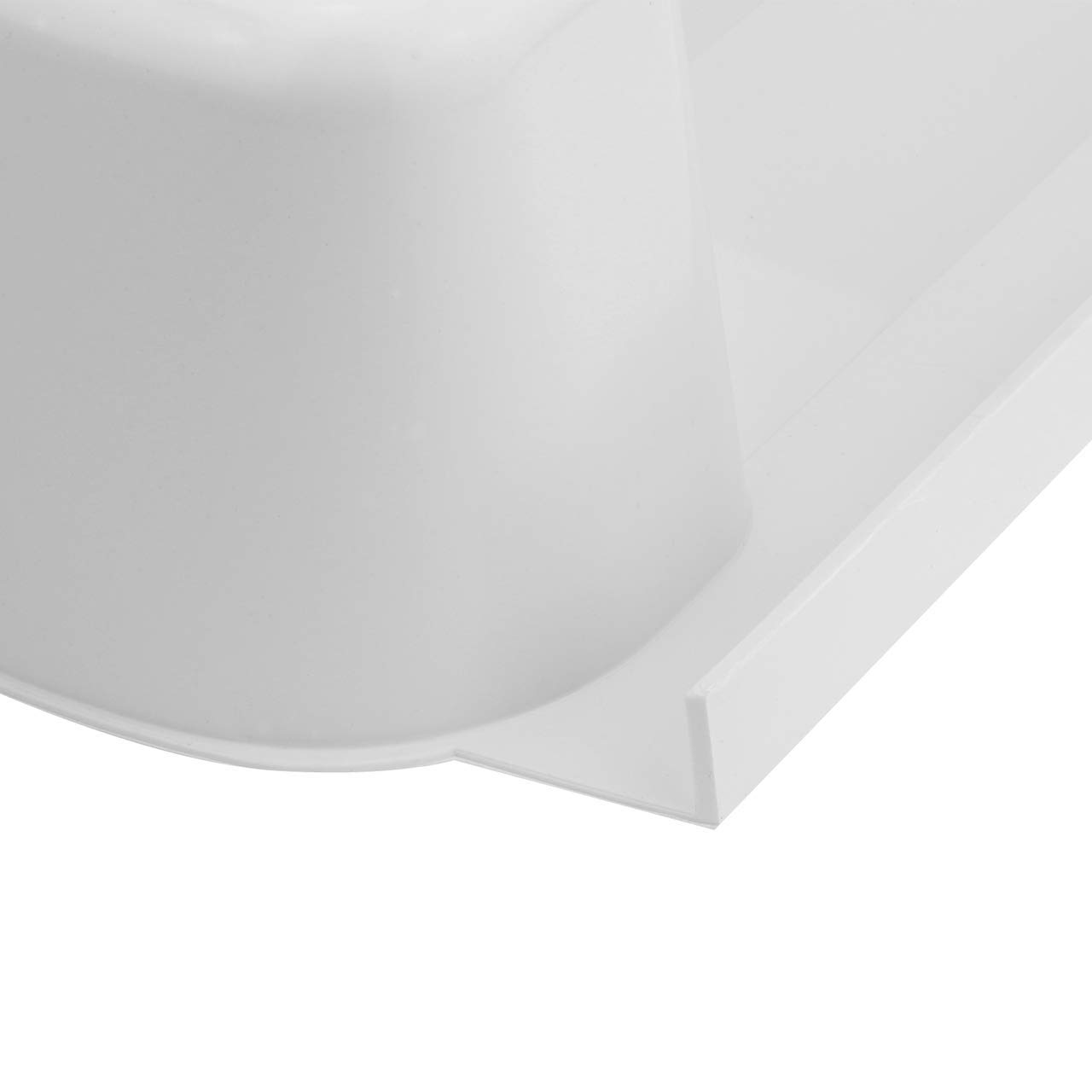 WENKO 7730100 Collecting tray for kitchen waste - Polypropylene, 32.5 x 9 x 17.5 cm, White, 17.5 x 32.5 x 9 cm - Image 4