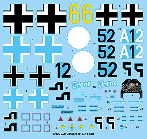 Trumpeter 02420 Model Kit Junkers Ju 87 A Stuka Bigamart