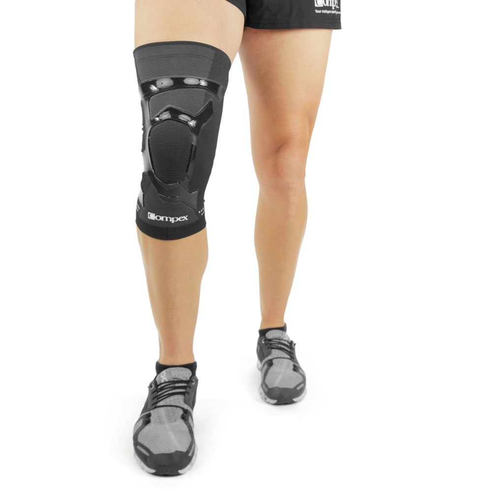 Compex Trizone Knee Brace, black - black, Taille M