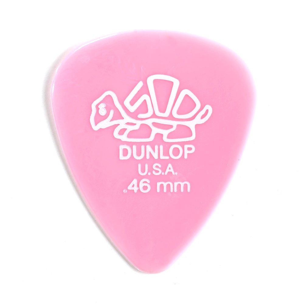 Jim Dunlop 41P.46 Guitar Picks, Pink, 12 count - Image 2