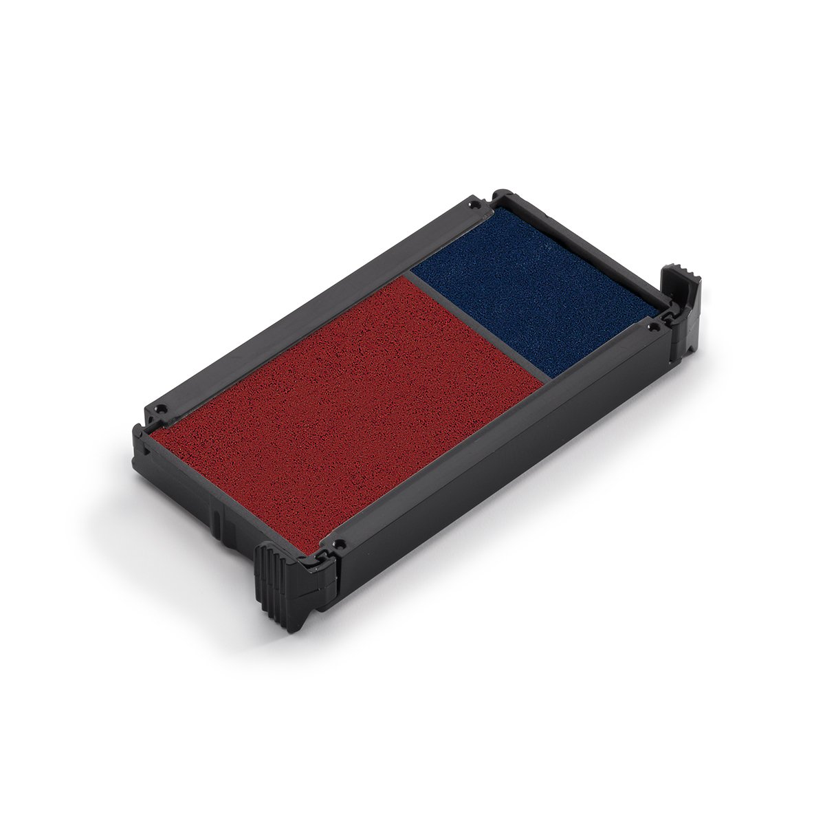 Trodat Replacement Ink Pads 6/4912/2 - Pack of 2 - Red/Blue Ink - for the Office Printy 56x7x27mm, Blue / Red