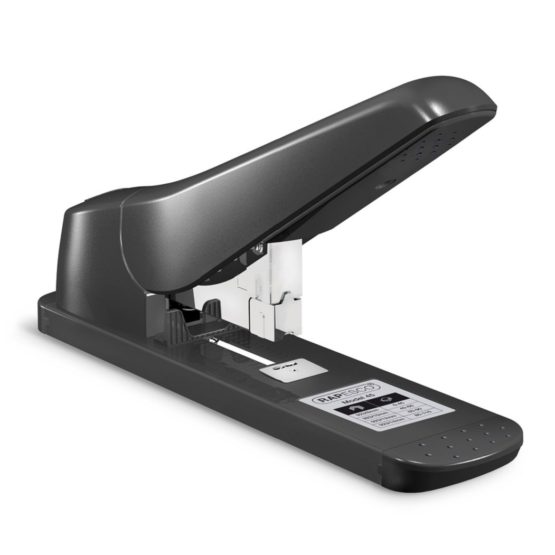 Rapesco 1063 AV-45 Heavy Duty Stapler - 115 Sheet Capacity - Black