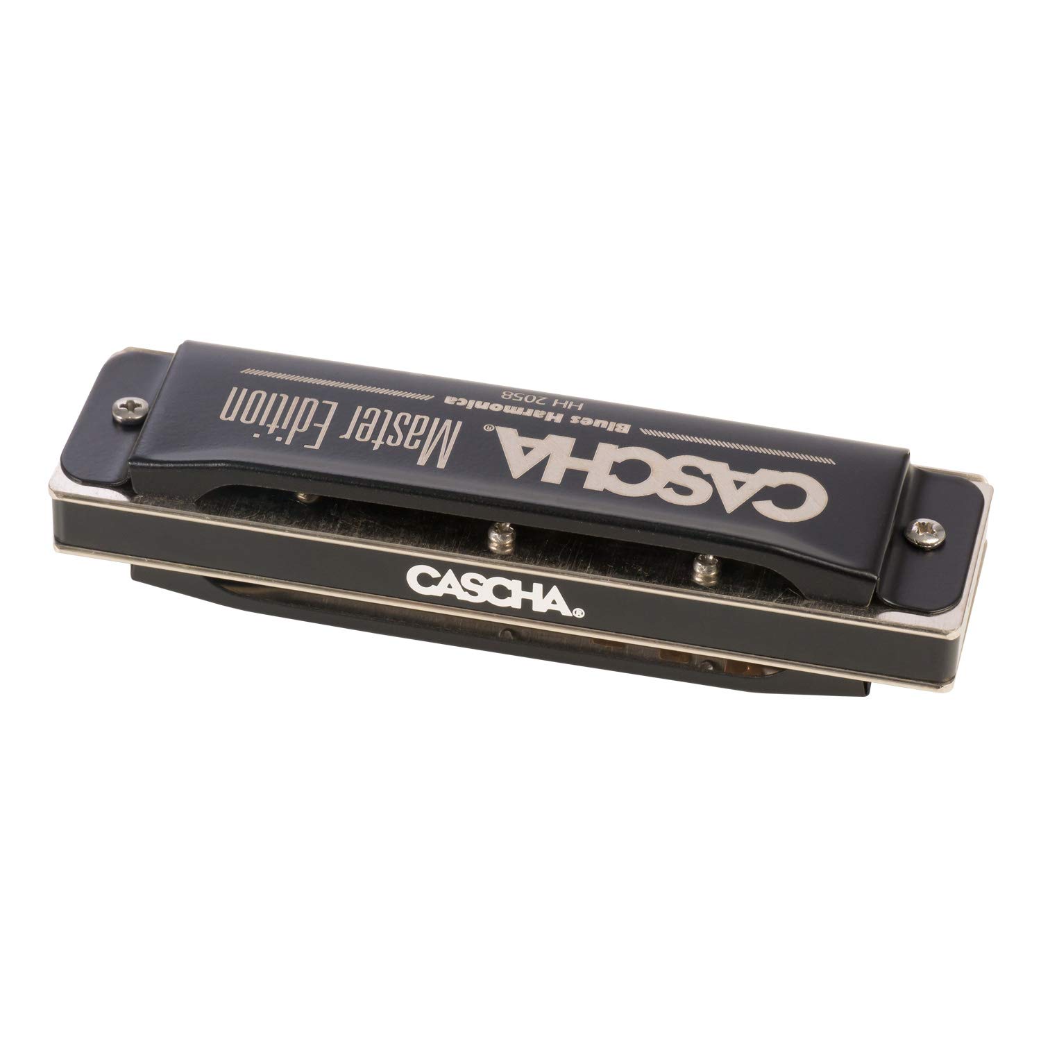 CASCHA Master Edition Blues Harmonica, high-quality harmonica in C-major with soft case and care cloth, blues organ - Image 3