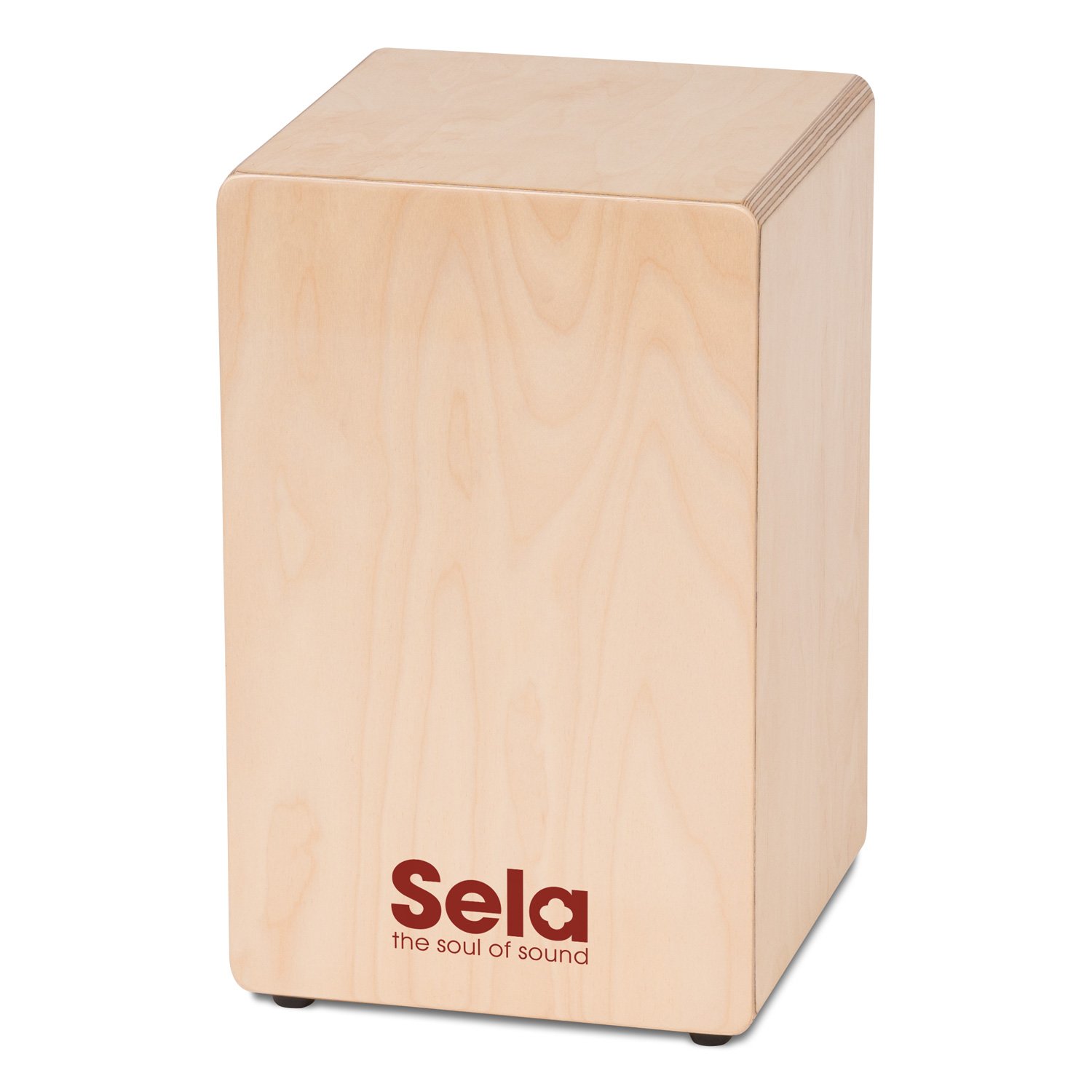 Sela SE 152 EN Primera Cajon beginner bundle with backpack, cajon pad, English Cajon book, CD and DVD, Natural Finish - Image 2