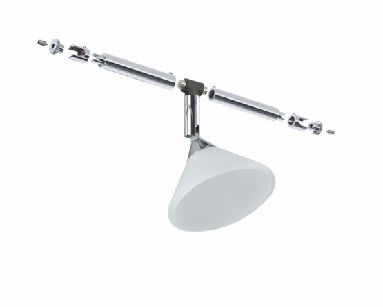 Paulmann Wire System, Metal, GU4, Chrome, Satin - Image 2