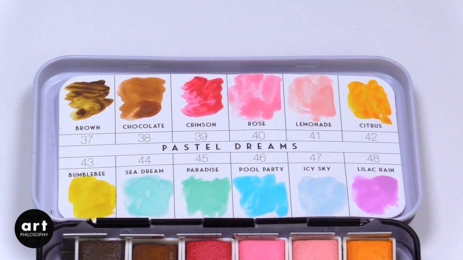 Prima Marketing 590253 Watercolour Confections Pans, Multi-Colour - Image 4