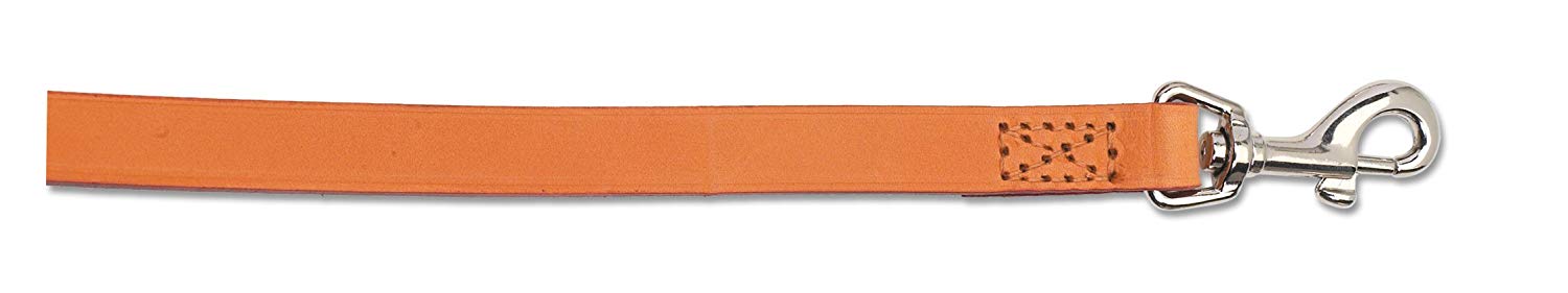 Ancol Heritage Leather Lead Tan 1m X19mm Sz 3-8, 1m x 19 mm