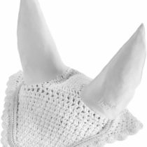 USG Fly Veil Cotton with Elastic Ear Protector with Double Rope, FulLarge, White