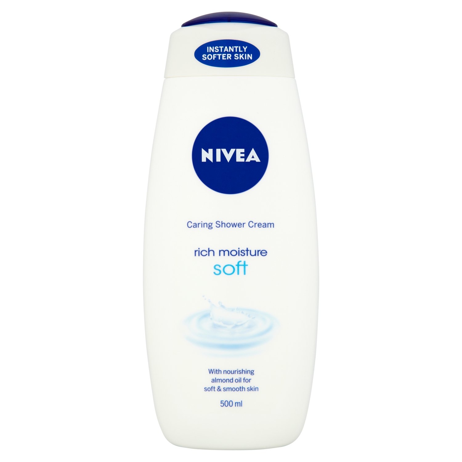 NIVEA Creme Soft Shower Cream 500ml, 83.33 ml (Pack of 6)