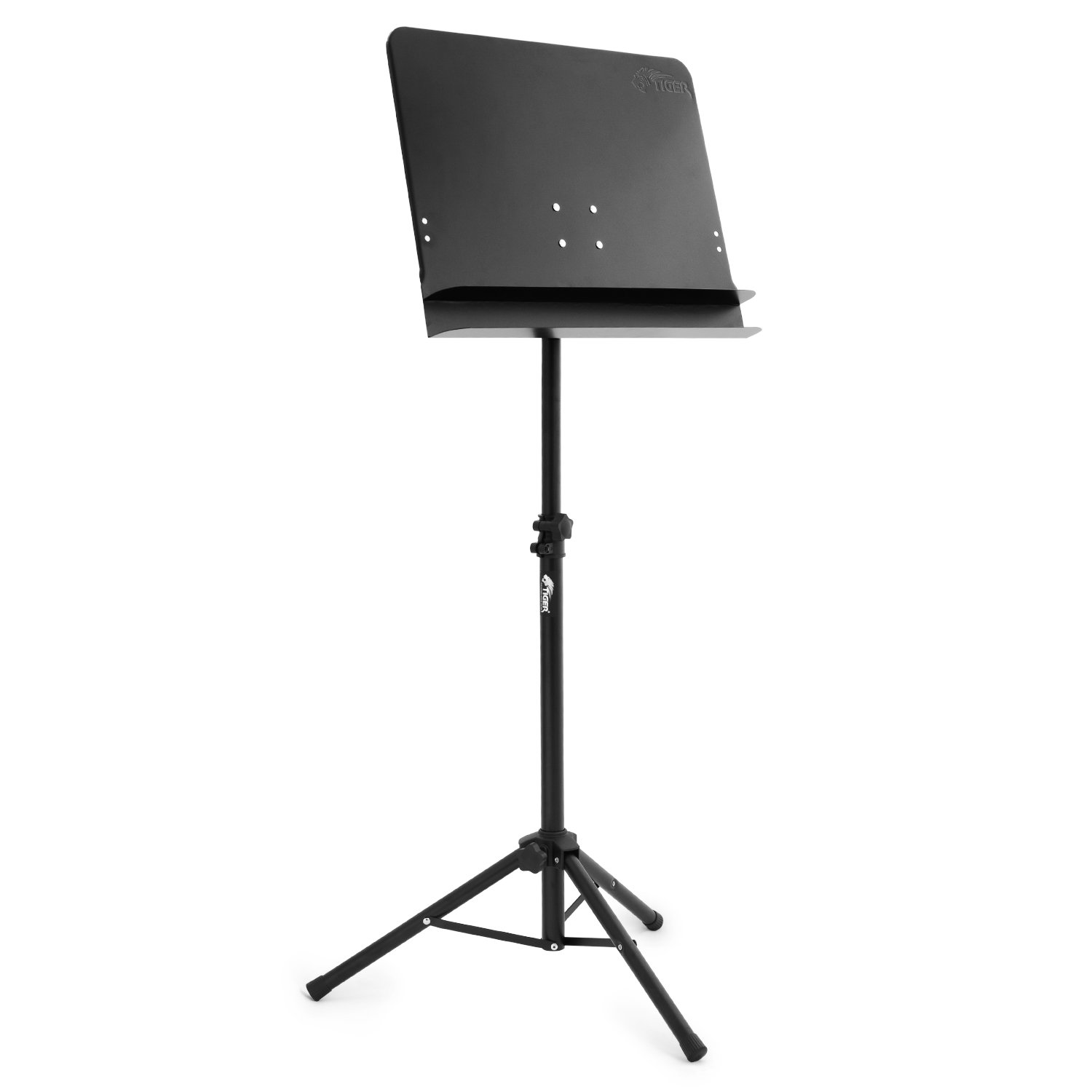 Tiger MUS55-BK Dual-Lip Orchestral Music Stand - Black