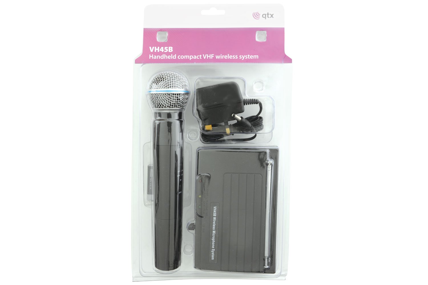QTX VH45B Compact VHF Wireless Microphone System - Image 4