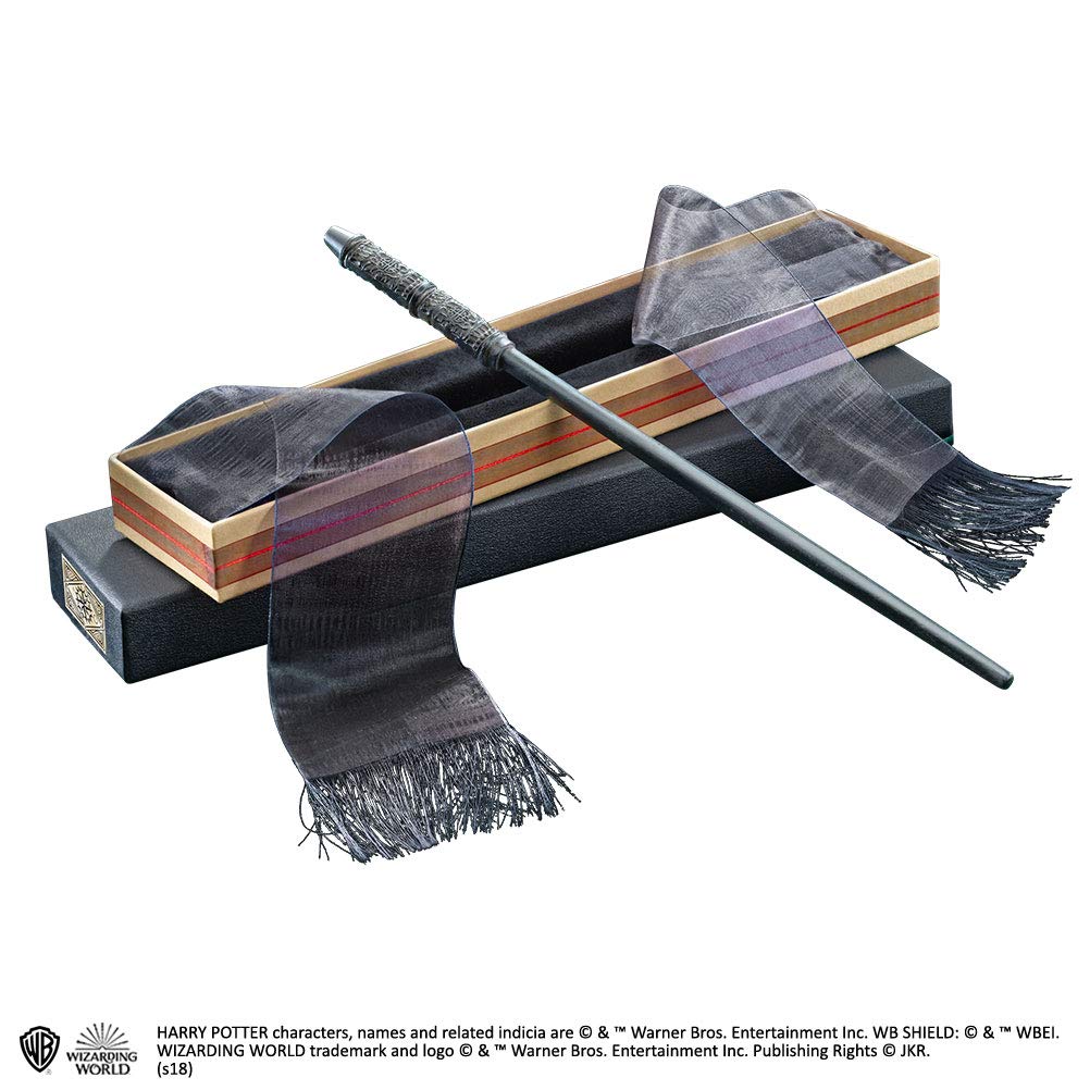 The Noble Collection Professor Snape Wand in Ollivanders Wand Box - 13 inch long - Harry Potter Film Set Movie Props Wands