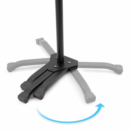 TIGER MUS7-PRO-BG | Professional Orchestral Sheet Music Stand with Bag | Black - Image 3