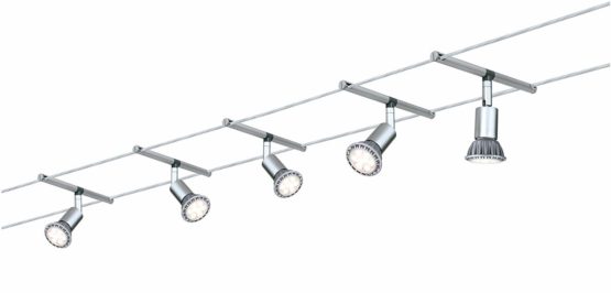 Paulmann Wire System, Metal, GU5.3, Chrome matt - Image 3