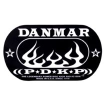 Danmar DA 210DKF Flame Design Double Bass Drum Impact Pad
