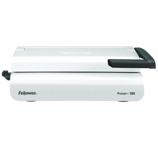 Fellowes 5627609 Pulsar Plus 300 Sheet Manual Comb Binder with Clear Binding Covers