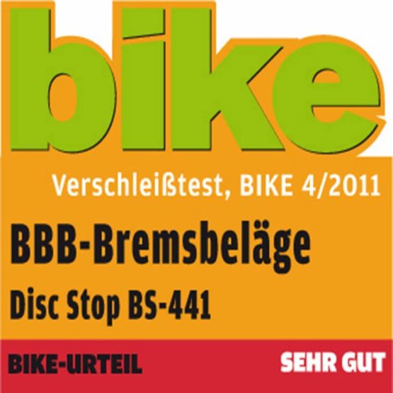BBB Unisex's BBS-67 Cycling Stop HP Organic High Performance Bike Disc Brake Pad Formula The One, C1, R1, RR1, RX, RO, T1 and CURA, 1 Pair (2 Pieces), Size - Image 2