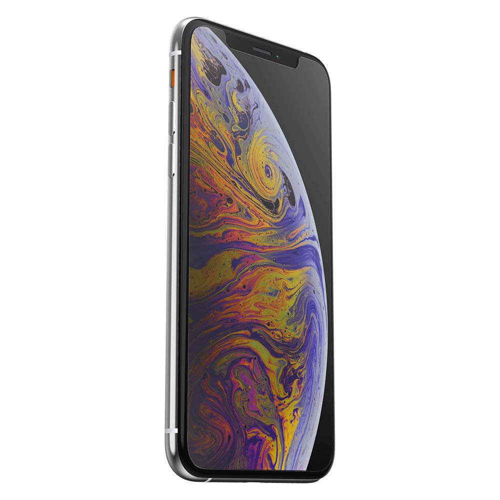 OtterBox Alpha Glass Screen Protector for iPhone X iPhone Xs Tempered Glass, x2 Scratch Protection, Black, iPhone X / iPhone Xs - Image 3