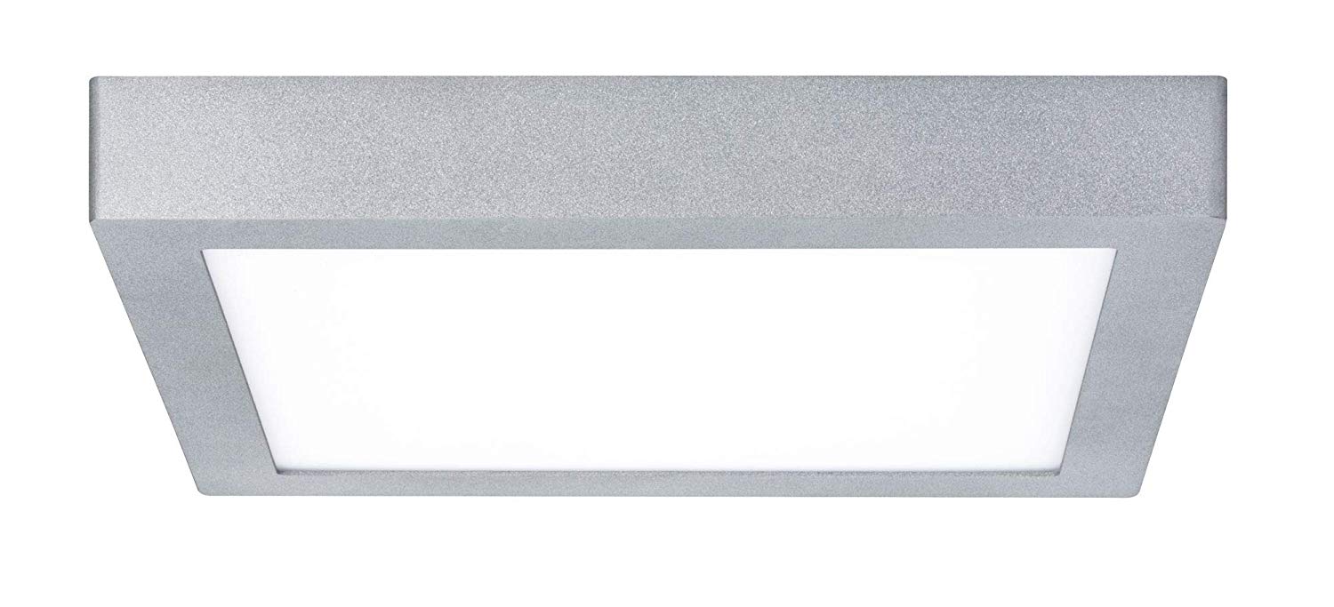 WallCeiling Lunar LED Panel 300x300mm 18W 230V matt Chrome Aluminium, Chrome Matt, 30x3,8x30 cm - Image 2