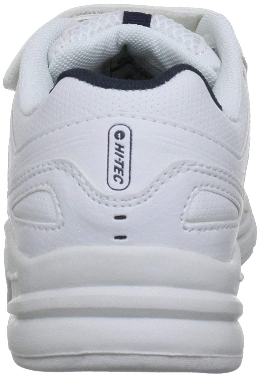 Hi-Tec Unisex Kids XT115 Ez Fitness Shoes - White (White/Navy 011), 13 Child UK (32 EU), White White Navy 011, 13 UK - Image 3