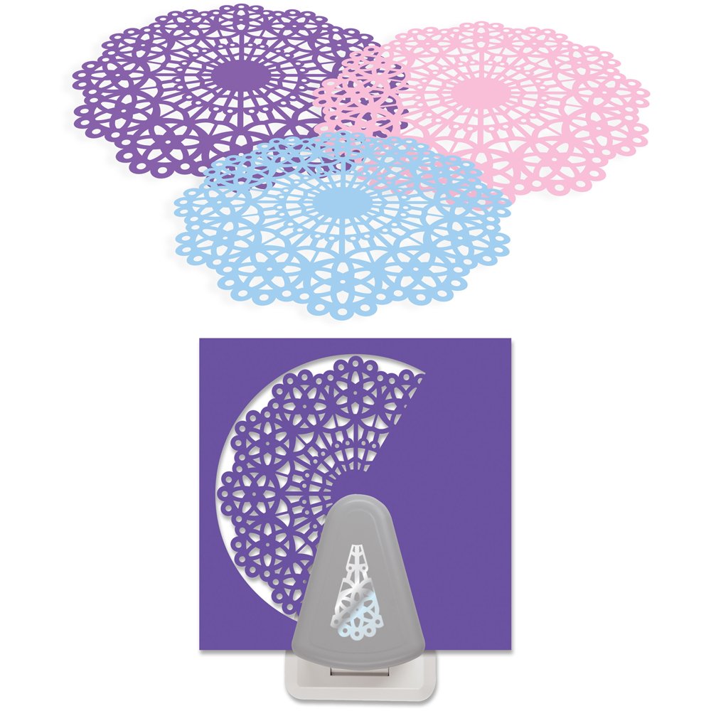 EK Success Punch Starter Set, Multi-Colour, 7.01 x 32.31 x 11.81 cm, Doily Eyelet - Image 2