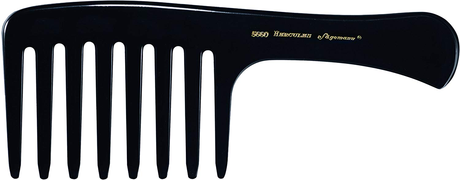 Hercules Sägemann, Magic Star comb, 9 inches, 1 set, (1 x 1 piece), 5660, black, 23 cm (Pack of 1)