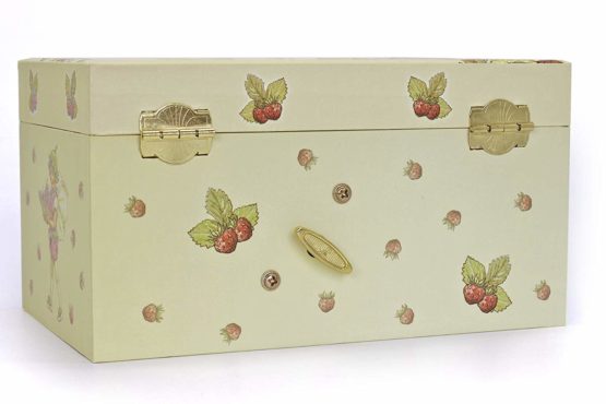 Trousselier Strawberry Flower Fairies Musical Jewellery Box - Image 4