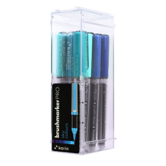 KARIN Brushmarker PRO 12"Sky colours" set - Image 2