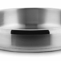 LACOR Round Dish Eco-Chef 24X6 Wo/Lid, Stainless Steel, Silver, 24 x 6 cm