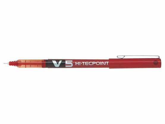 Pilot V5 Liquid Ink Rollerball 0.5mm Tip - Black/Blue/Red/Green (Pack of 4) - Image 4