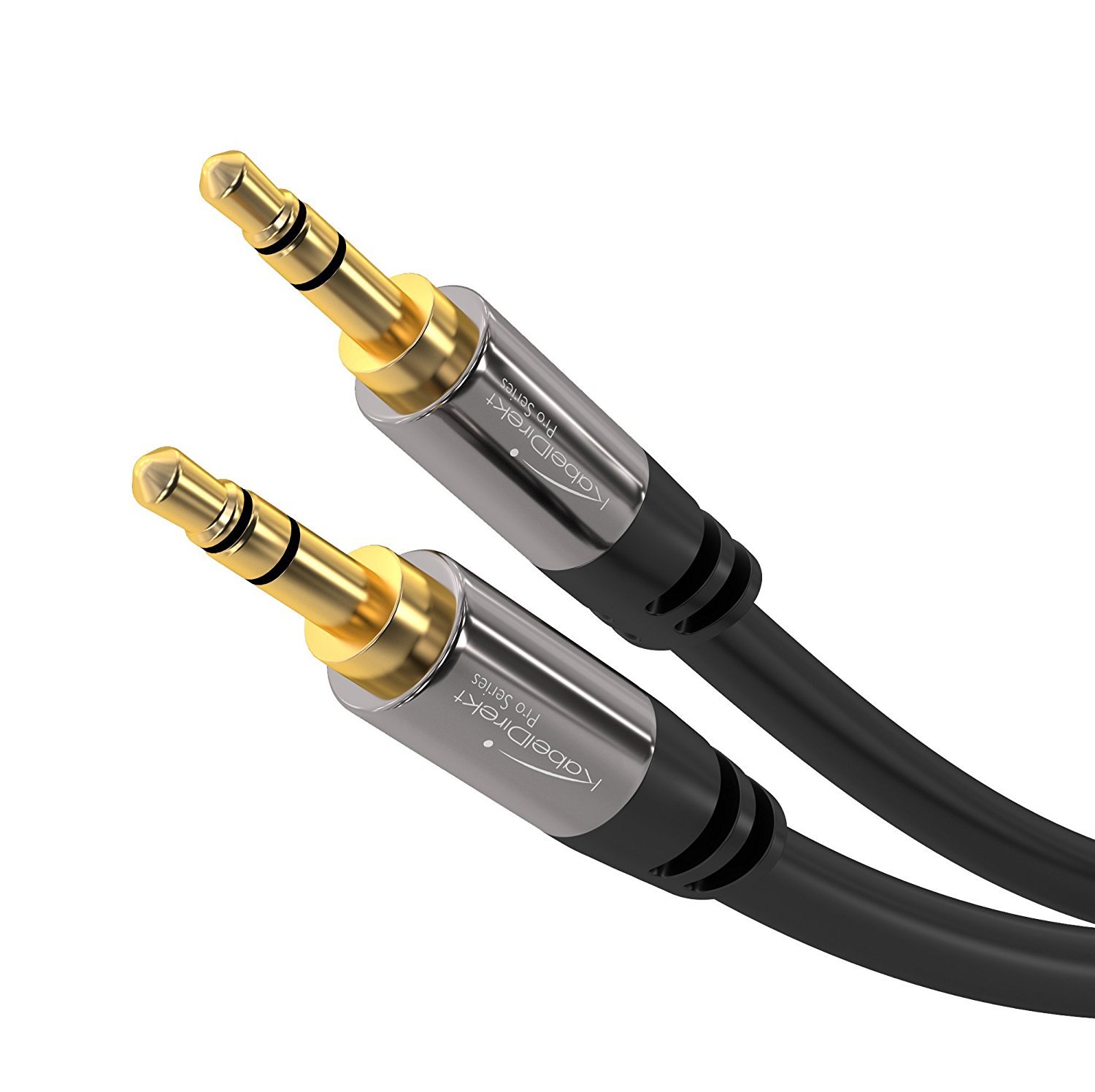 KabelDirekt, Jack Cable, 3.5mm Aux/Audio Cable, 1.5m, Available in 0.3m to 10m, Suitable for Headphones, Mobile Phone