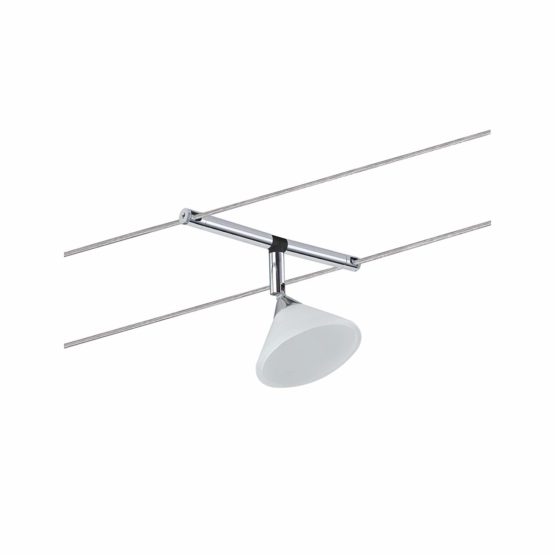 Paulmann Wire System, Metal, GU4, Chrome, Satin