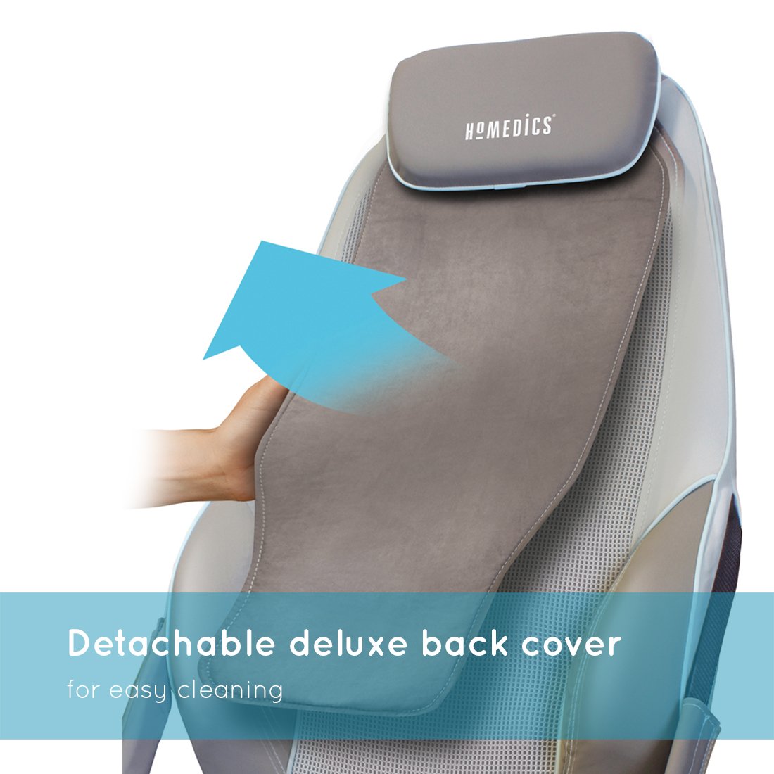 Homedics Shiatsu Max Back And Shoulder Massager Deluxe Massage Chair Relaxes Shoulder Back 3345