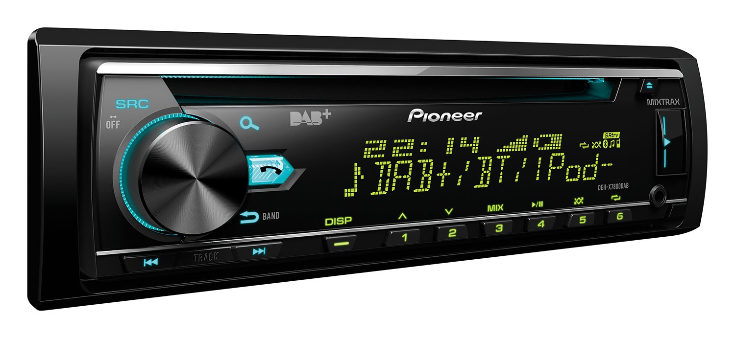 Pioneer DEH-X7800DAB Next generation CD Tuner with Bluetooth, USB, DAB/DAB+ and Spotify. Connects to Apple iOS & Android devices - Image 2