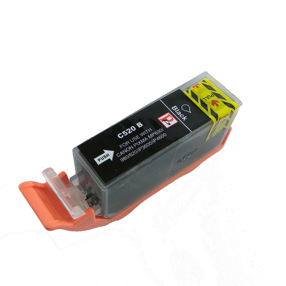 PerfectPrint Compatible Ink Cartridge Replacement for Canon Pixma Printer iP3600 iP4600 iP4700 MP540 MP550 MP560 MP630 MP980 MP990 MX860 MX870 PGI-520 CLI-521 (Black/Cyan/Magenta/Yellow - Image 2