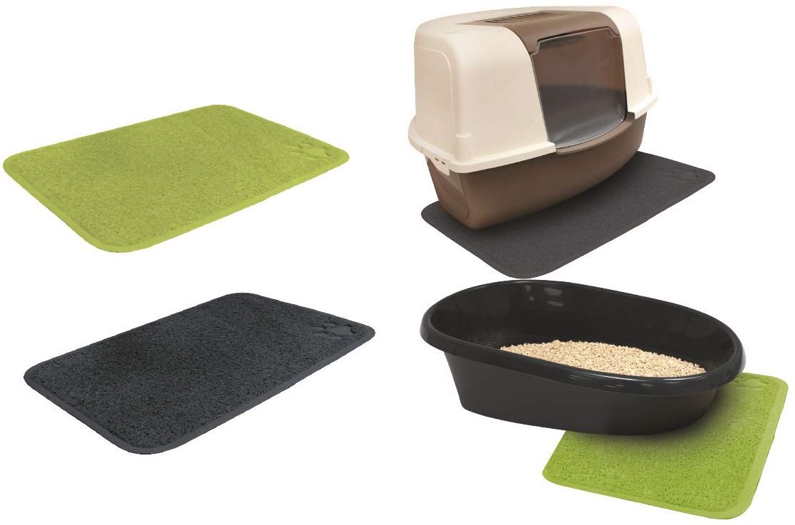croci Outside Toilette Mat, 60 x 40 cm, Grey - Image 2