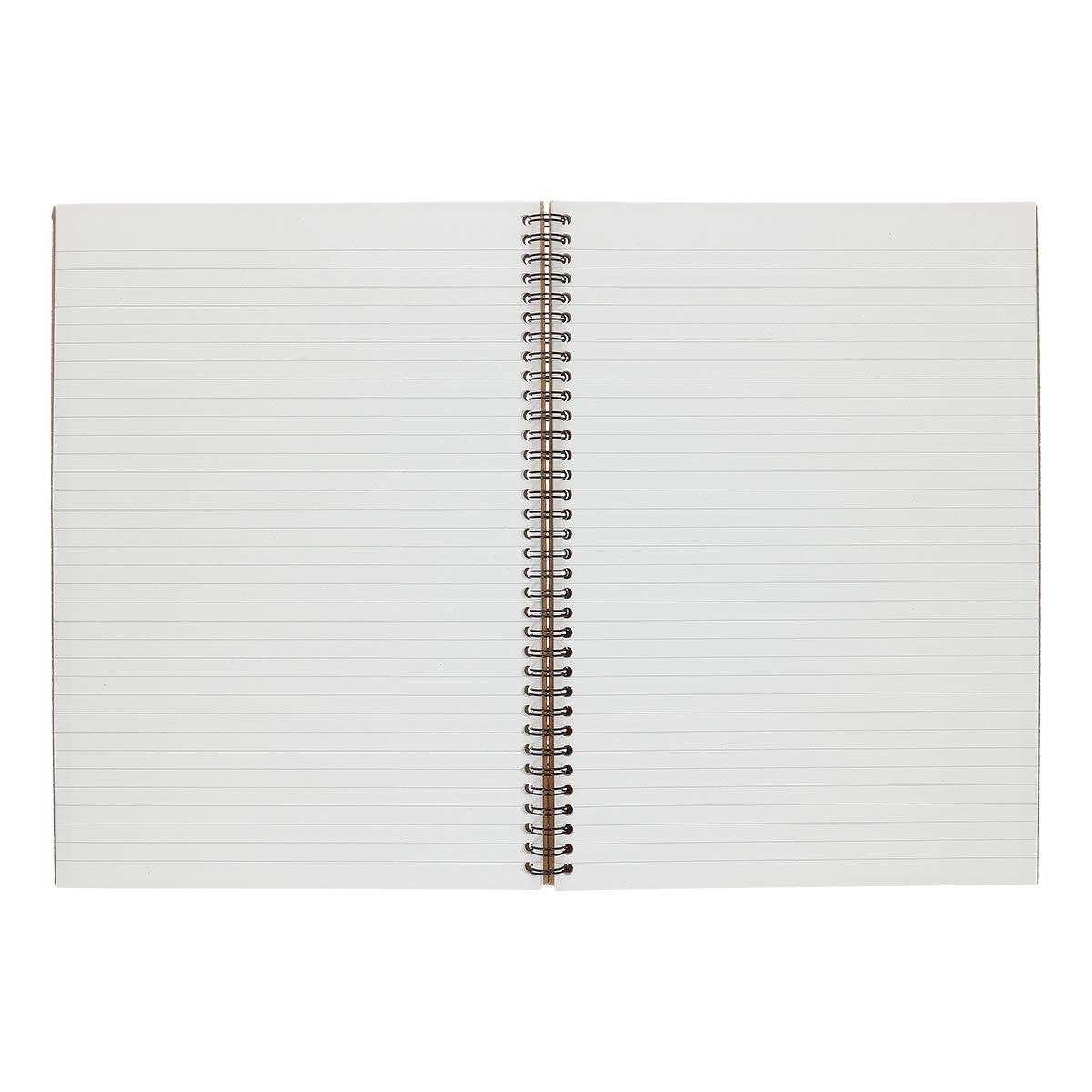 Rhino A4 Recycled Notebook, 160-Page / 8mm Lined Writing Book, 1-Pack, Hardback & Wirebound Spiral Pad - Image 4
