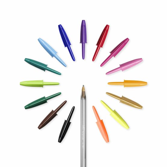 BIC Crystal Multicoloured 926381 Ballpoint Pens non-retractable Classic Colours - Image 2
