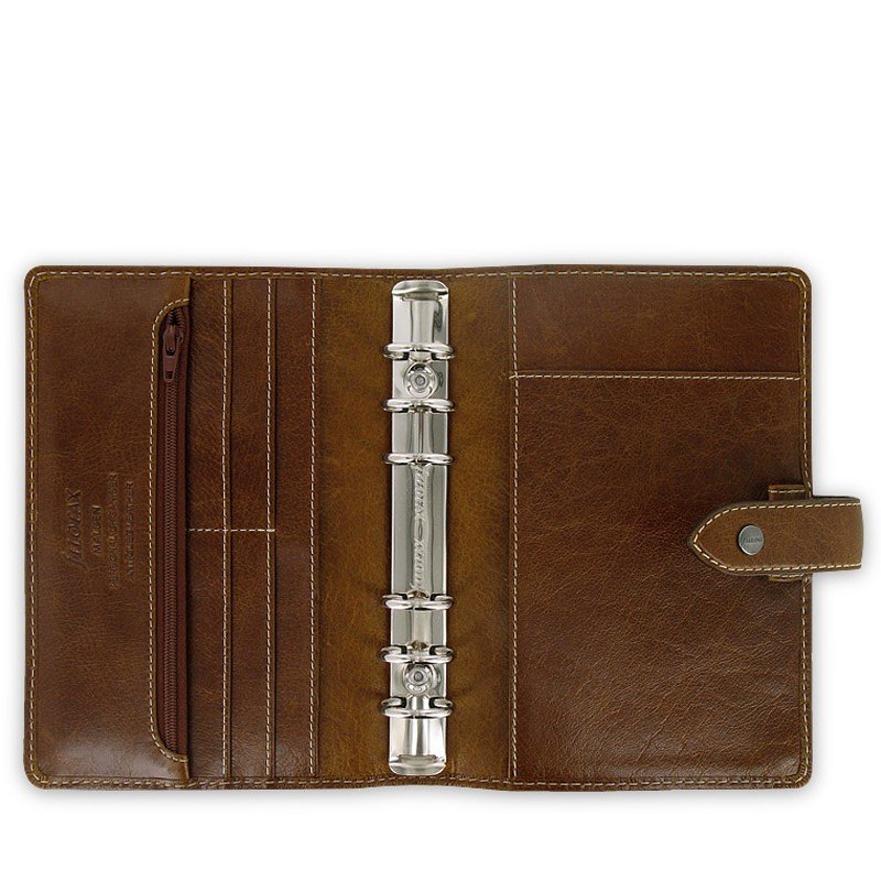Filofax Personal Malden ochre organiser, Ocher - Image 3