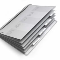 Durable 255406 Personal File – Pack of 1, Blue 5 piece grey