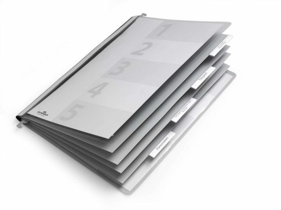 Durable 255406 Personal File – Pack of 1, Blue 5 piece grey