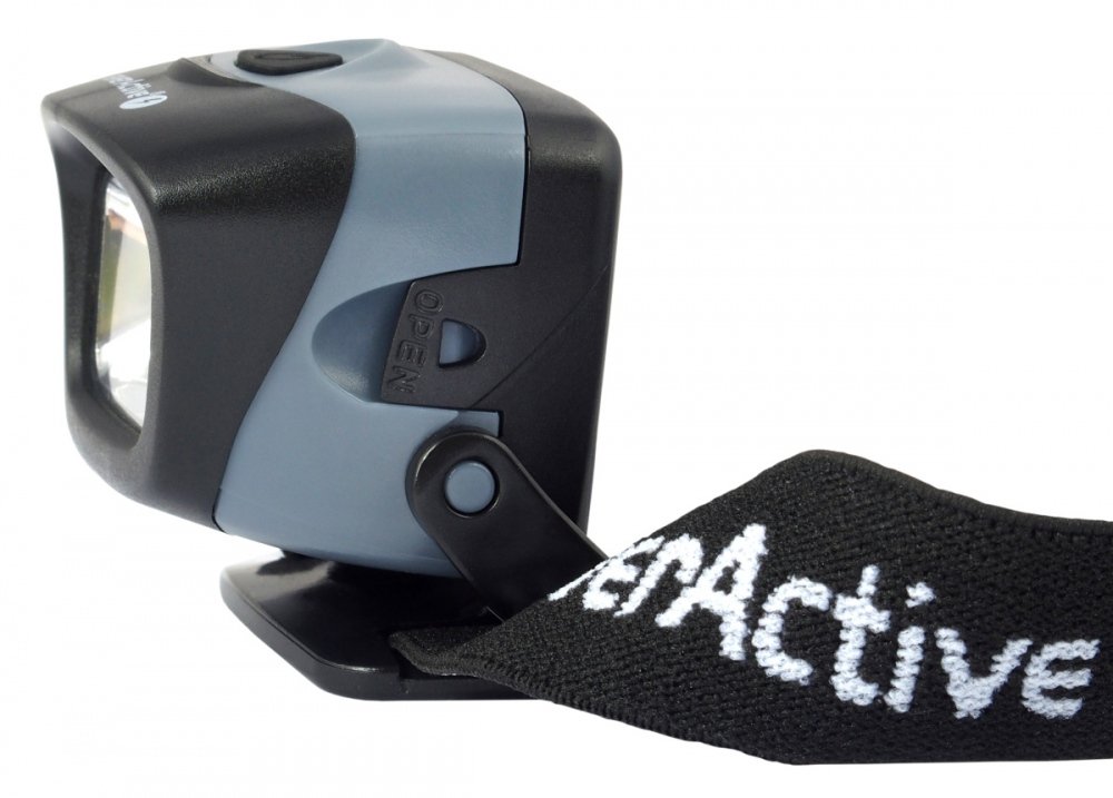 everActive HL-150 COB LED Head Torch 3 W Powerful 150 Lumen Beam Wide and Uniform, Grey/Black - Image 4