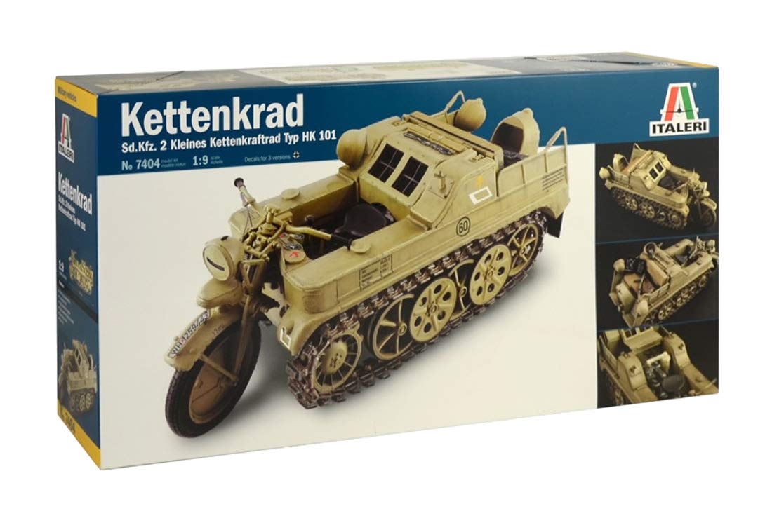 Italeri 7404 1: 9 NSU HK 101 "Motorcycle, Vehicle, Black, 85 Milliliters - Image 2