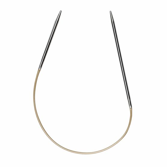 Addi Circular Knitting Needle, Silver, 5mm