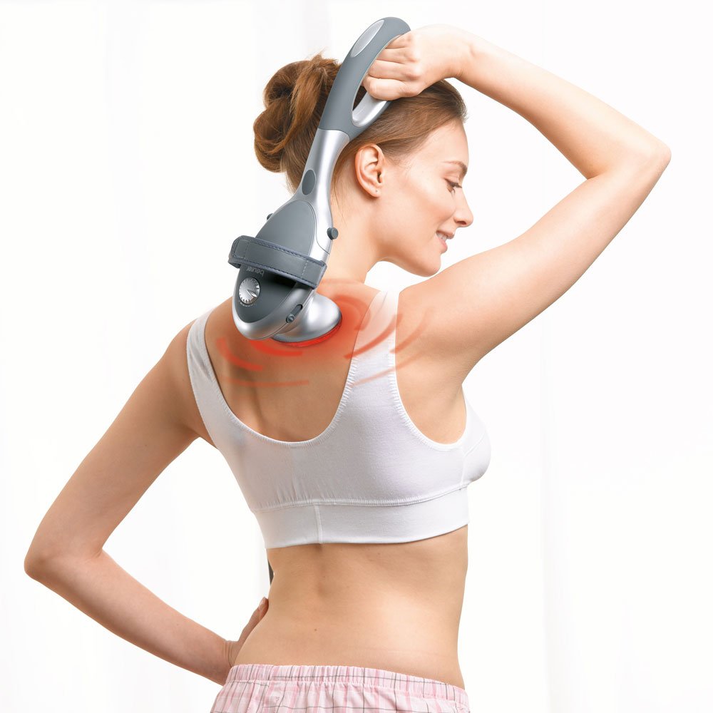 Beurer MG70 Infrared Tapping Massager with removable Handle, Percussion massage for your back neck, arms and legs - Image 2