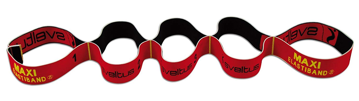 Sveltus Maxi Elastiband 10 kg, red / yellow - Image 2