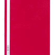 Durable A4 Clear View Folder - Red (Pack of 25)